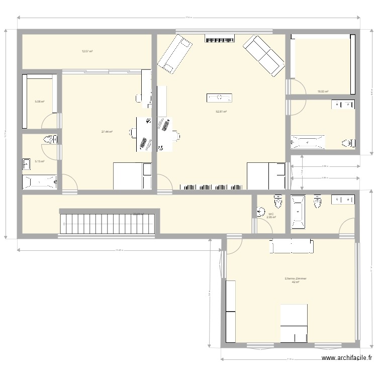 Okohaus Ansbach 2. Plan de 9 pièces et 188 m2