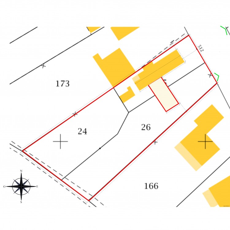 plan de masse 2. Plan de 0 pièce et 0 m2