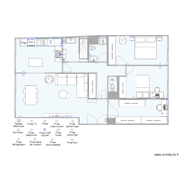 Dalia Prises. Plan de 0 pièce et 0 m2