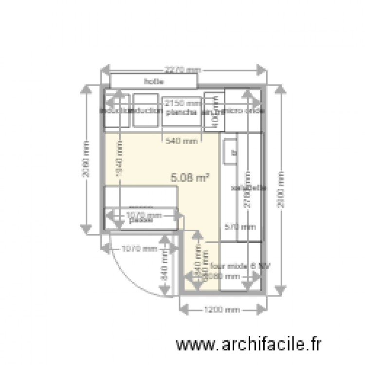 troika. Plan de 0 pièce et 0 m2