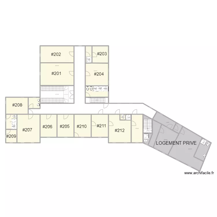 2&egrave;me &eacute;tage colo. Plan de 