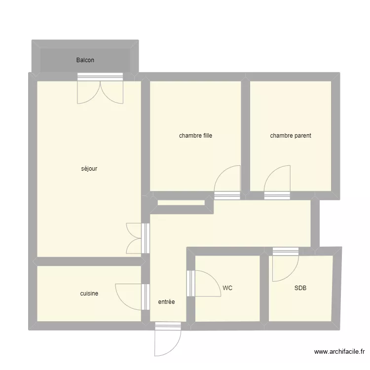 tissier gentilly. Plan de 