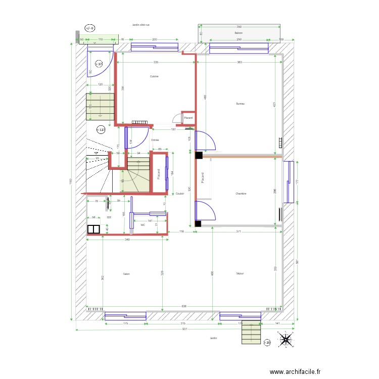 Joël avec sous sol. Plan de 0 pièce et 0 m2