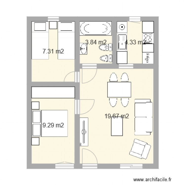 appartement torrevieja. Plan de 0 pièce et 0 m2