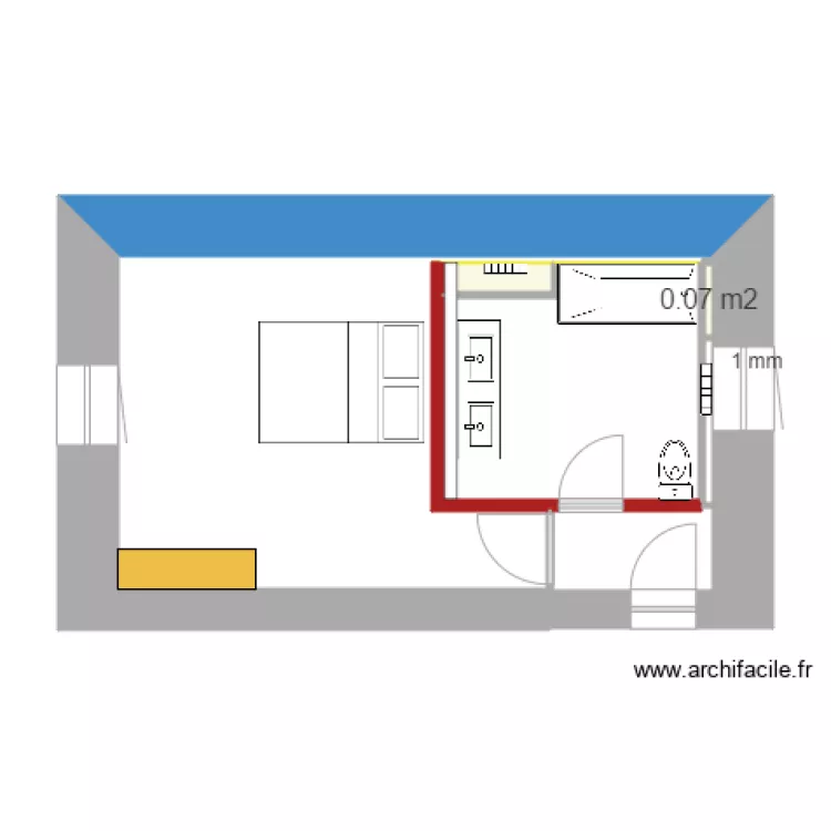 salle de bains 30 décembre. Plan de salle de bains 30 décembre. Plan de