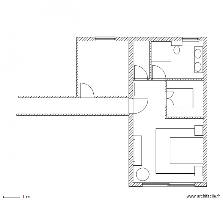 Plan. Plan de 0 pièce et 0 m2