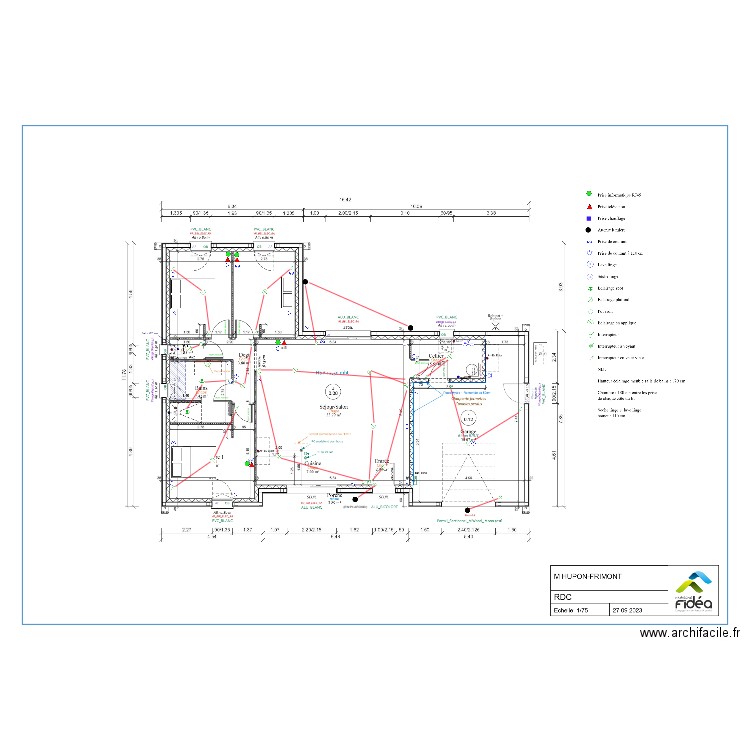 HUPON FRIMONT. Plan de 0 pièce et 0 m2