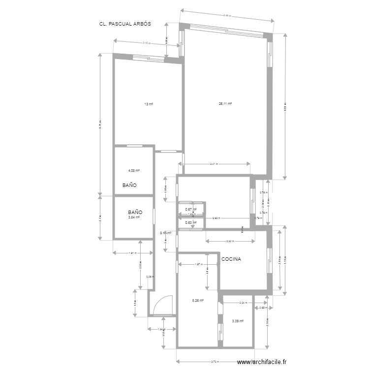 CAMI NOU. Plan de 0 pièce et 0 m2