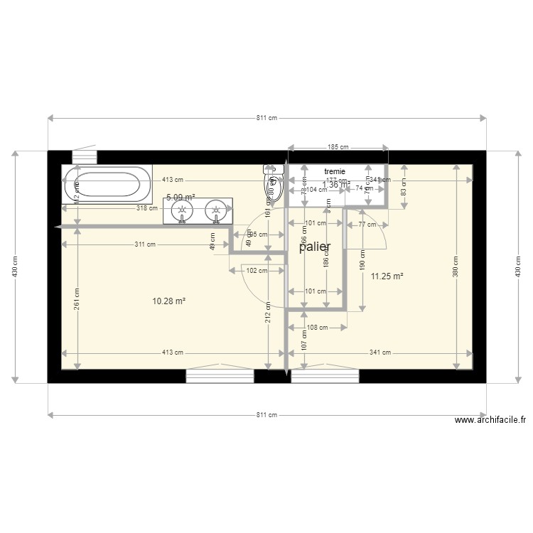 bistodeau r1 n2. Plan de 0 pièce et 0 m2