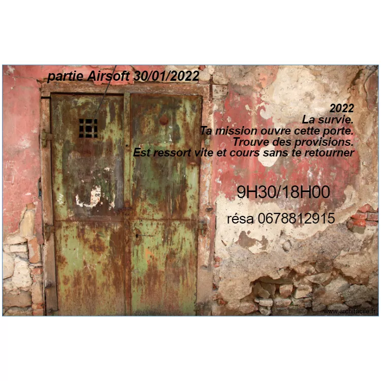 SUPERETTE. Plan de SUPERETTE. Plan de