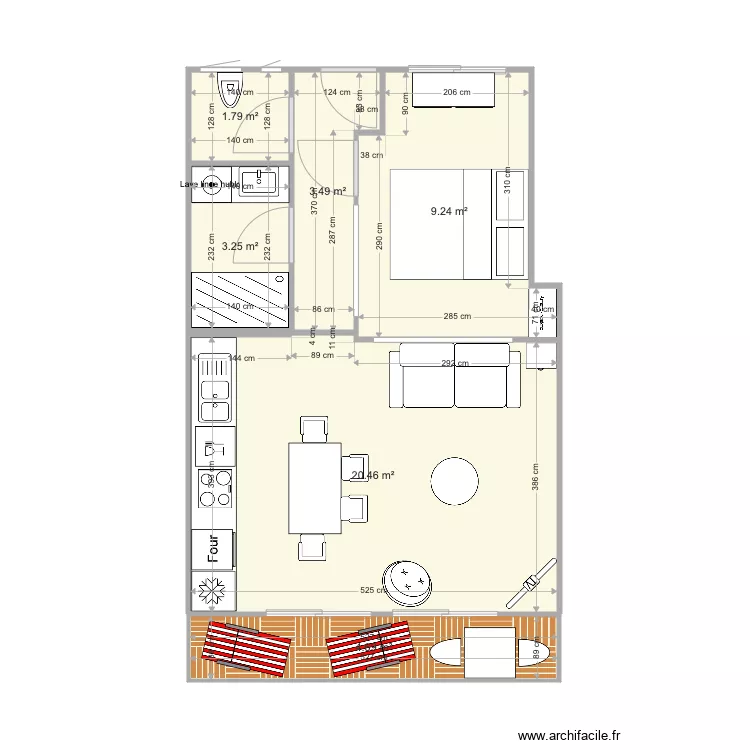 Heol R&eacute;el finale. Plan de 