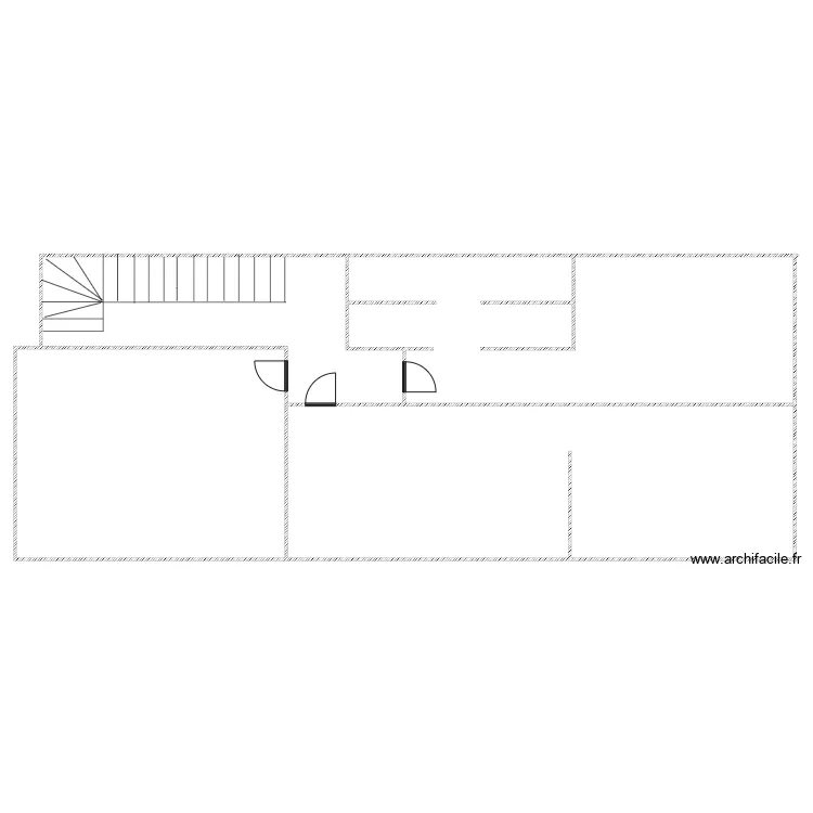 maison caves leray. Plan de 