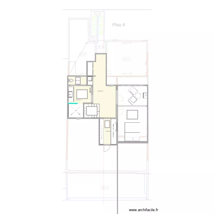 plan sotao 7. Plan de 