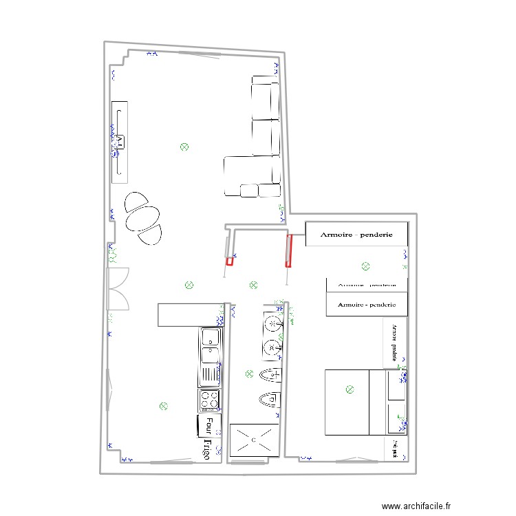 villa d'adda electricite good. Plan de 0 pièce et 0 m2