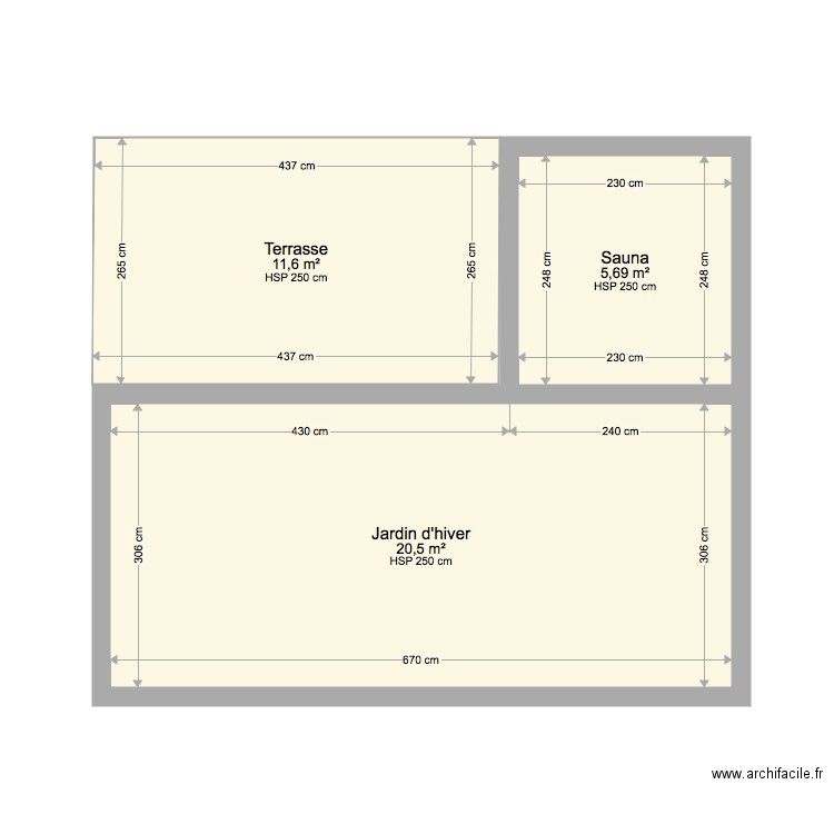 Nicolas MEYER. Plan de 3 pièces et 38 m2