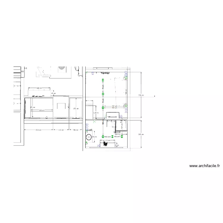 plan &eacute;lec suite parentale belle ile. Plan de 