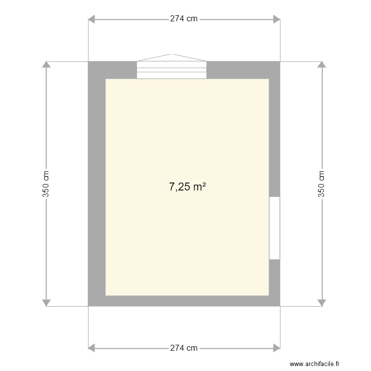 melody. Plan de 0 pièce et 0 m2