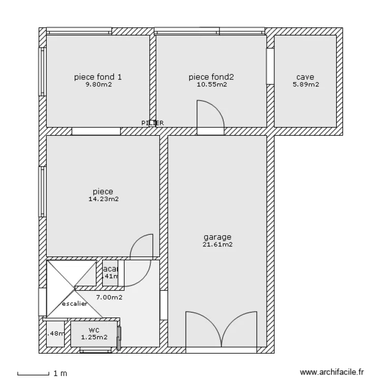 SOUS-SOL. Plan de SOUS-SOL. Plan de