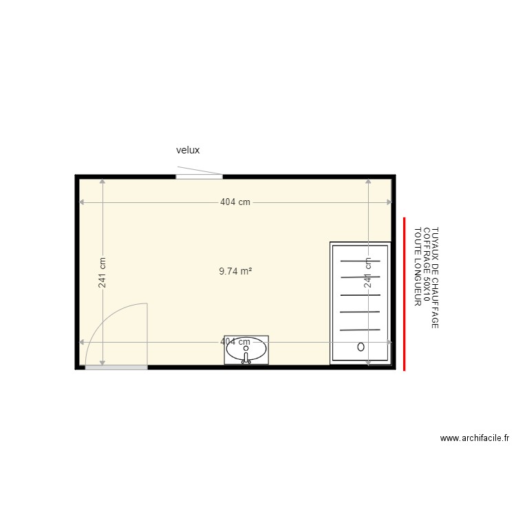 LEBAT MICKAEL . Plan de 0 pièce et 0 m2