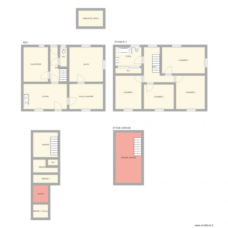 FONTANEL. Plan de 0 pièce et 0 m2