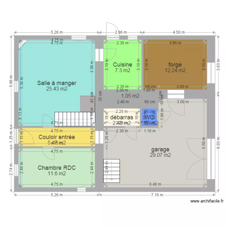 Larra&ntilde;e RDC. Plan de 