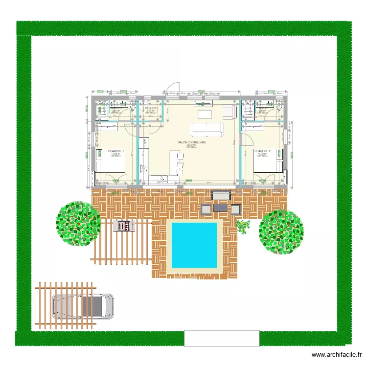 INTERMEDIAIRE BWA LELE. Plan de 