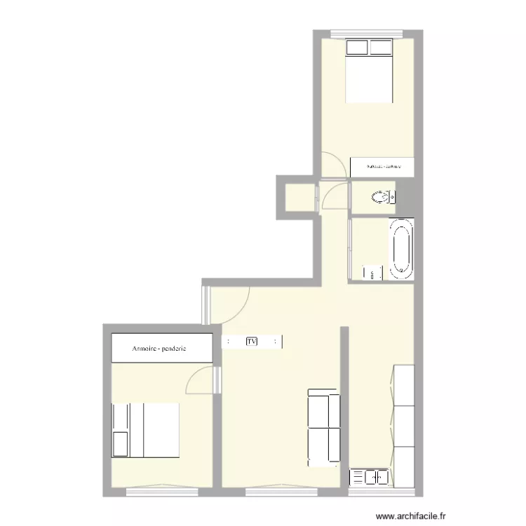 plan 52 charonne. Plan de 