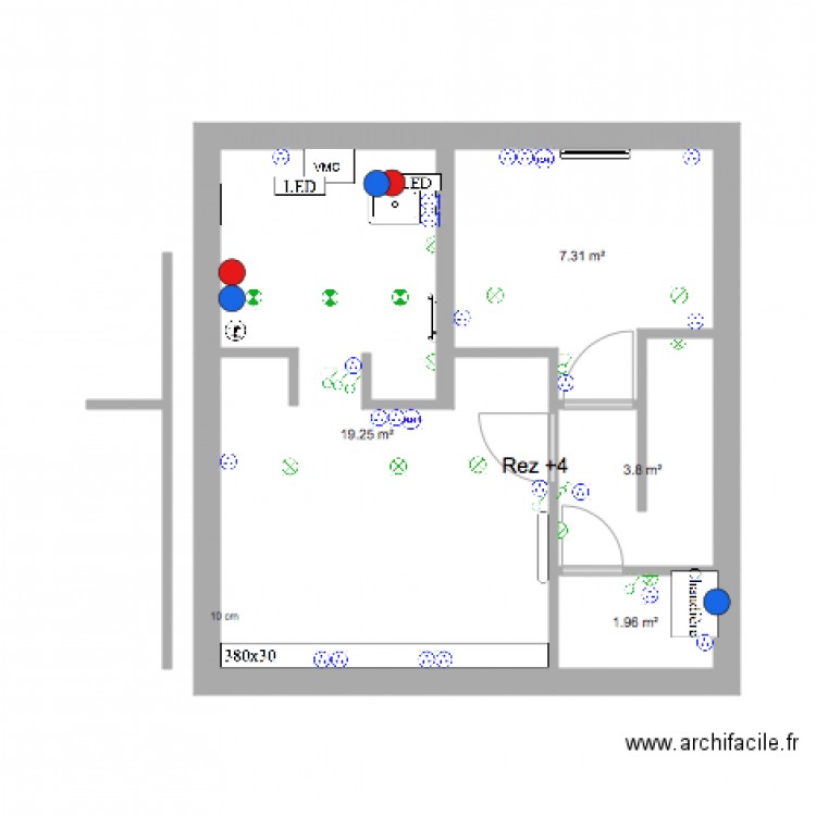 Marie José Rez4 eau Adam. Plan de 0 pièce et 0 m2