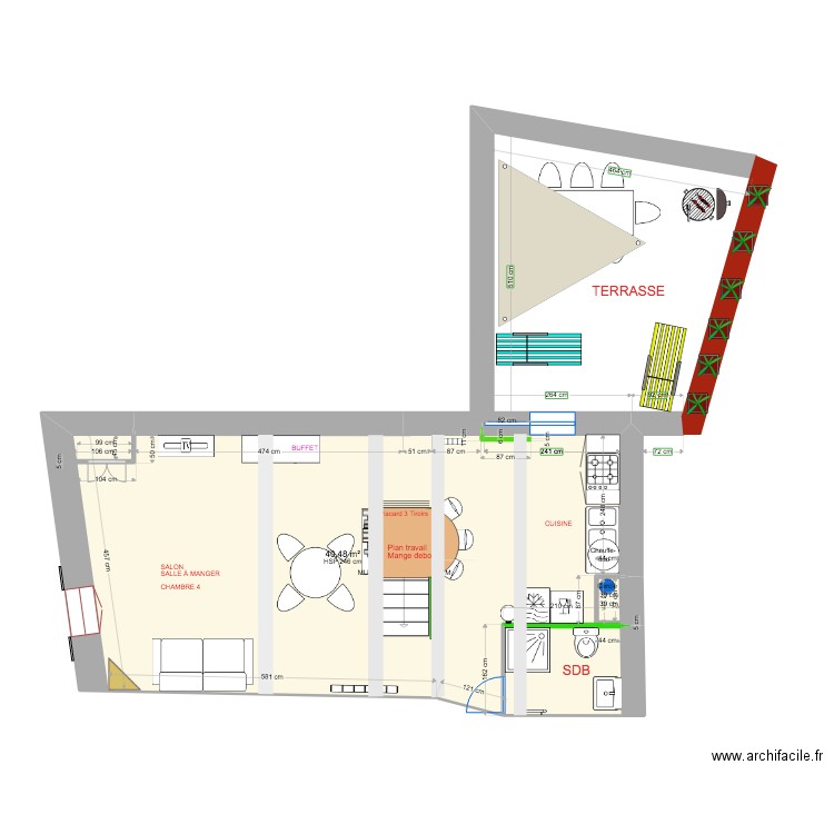 PLAN 2022. Plan de 0 pièce et 0 m2