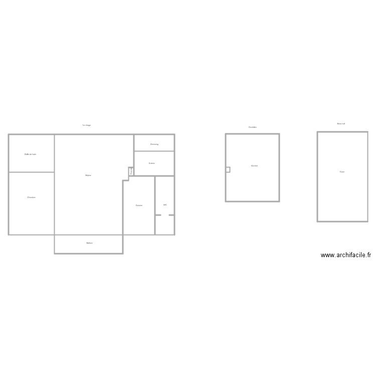 NOEL THIERY. Plan de 0 pièce et 0 m2