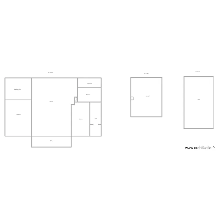 NOEL THIERY. Plan de 