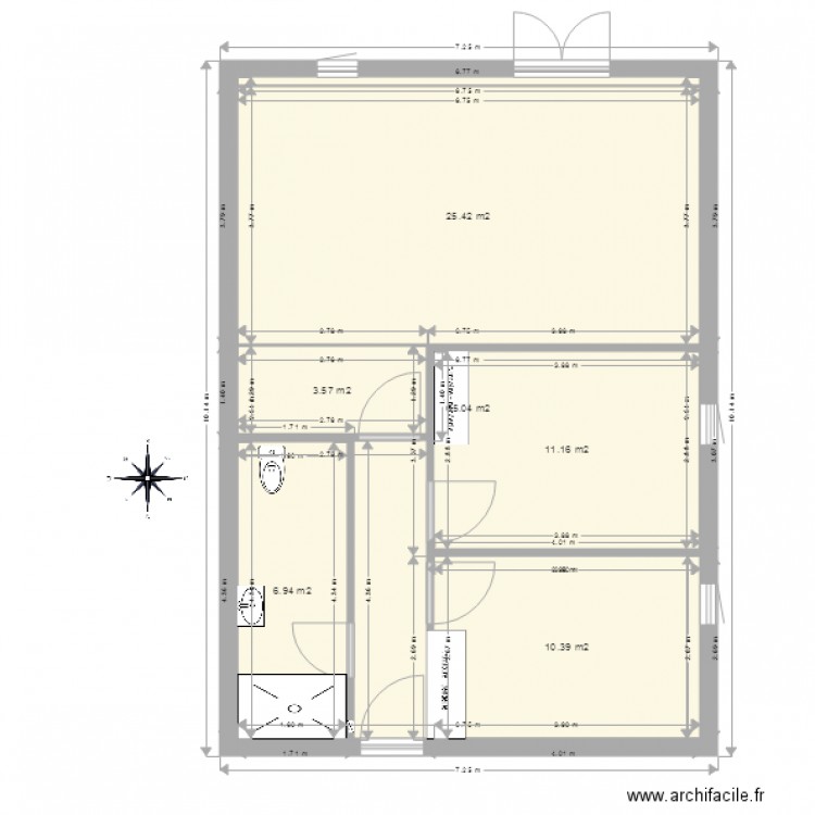 Logement Valayssac 12300 St Michel. Plan de 0 pièce et 0 m2