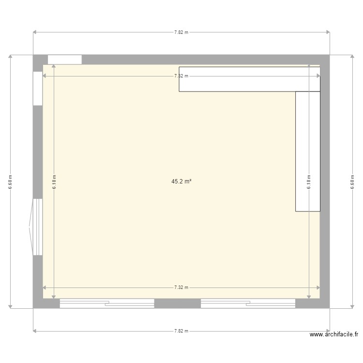salon eric. Plan de 0 pièce et 0 m2
