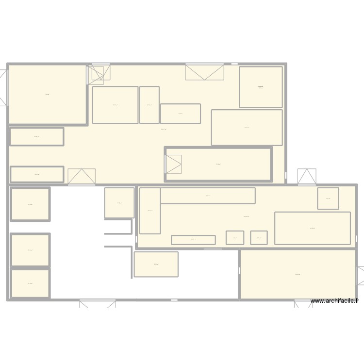 job. Plan de 0 pièce et 0 m2