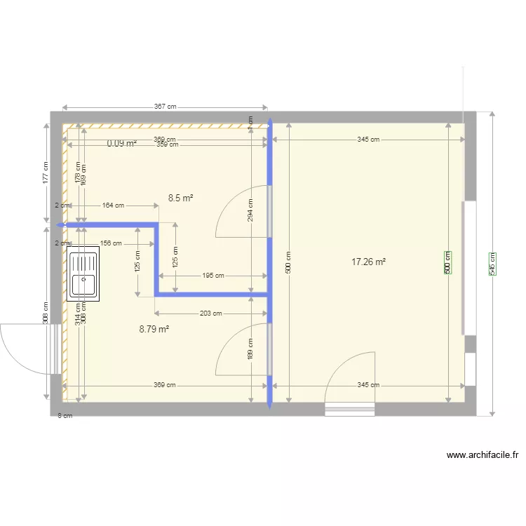 garage PSM version 1. Plan de 