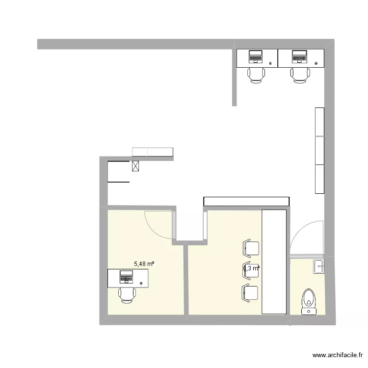 Cluny back office 3. Plan de 