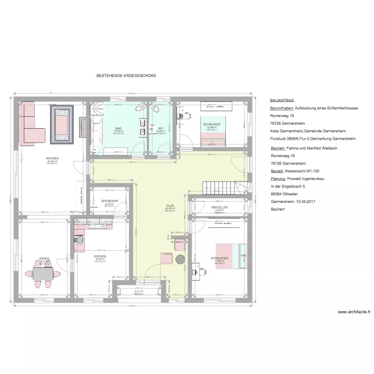 walach 1. Plan de 