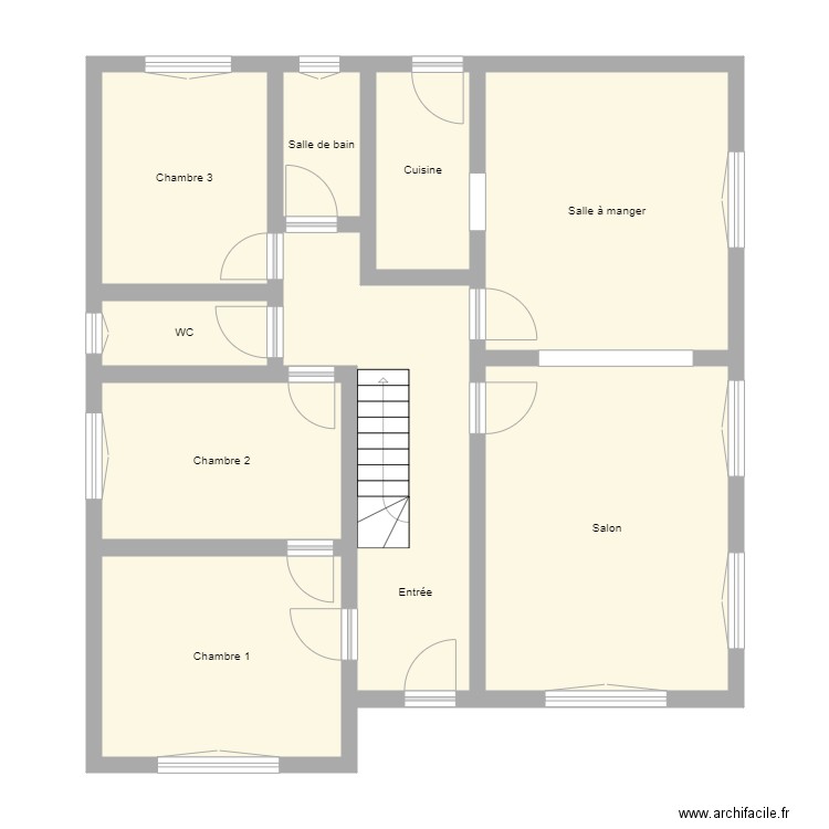 Croquis HILD Denis RCH 1. Plan de 0 pièce et 0 m2