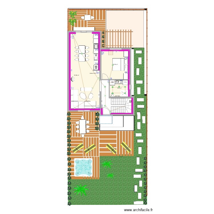 LEROUX  acces arriere 6. Plan de 0 pièce et 0 m2