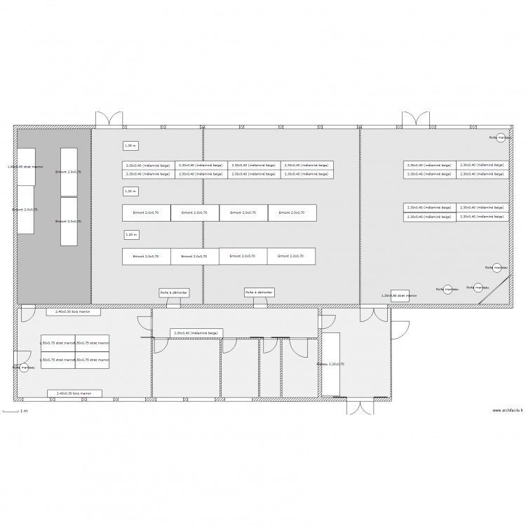 Salles SBP Kermesse. Plan de 0 pièce et 0 m2