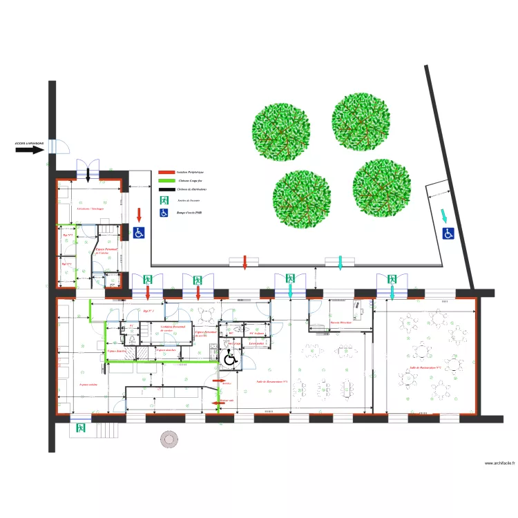 mallard 345. Plan de 