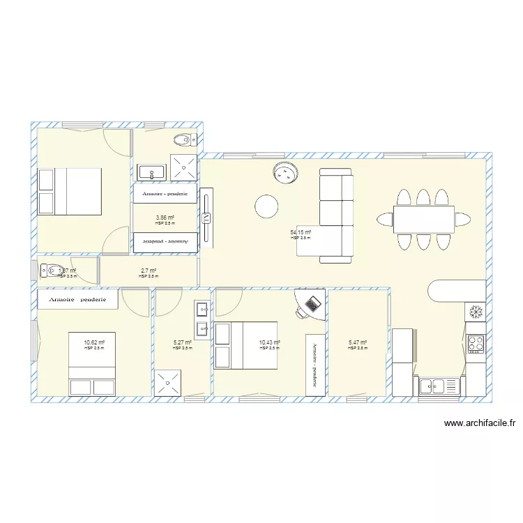 villa maurice 2. Plan de 