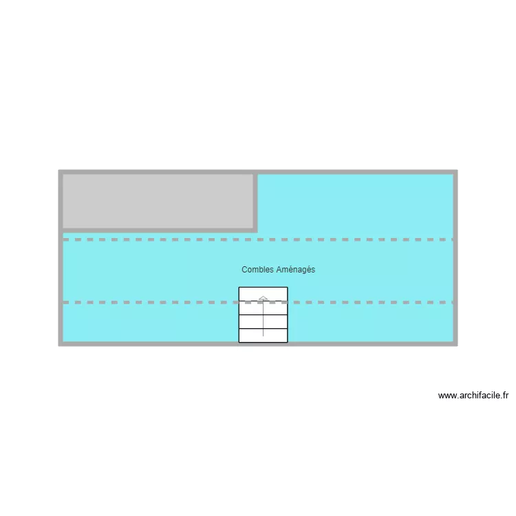 combles berto. Plan de 