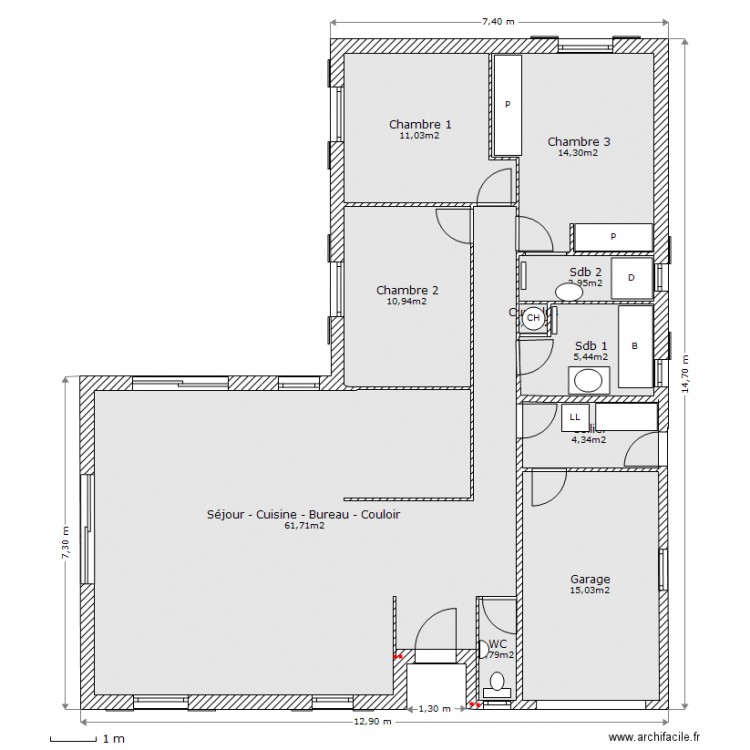 yucca6. Plan de 0 pièce et 0 m2