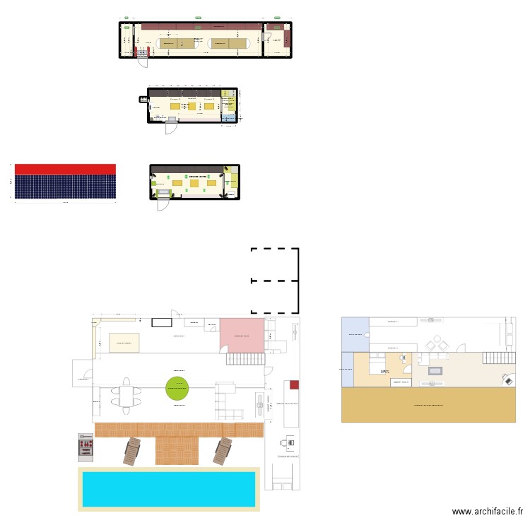 BOXY RFID. Plan de 9 pièces et 55 m2