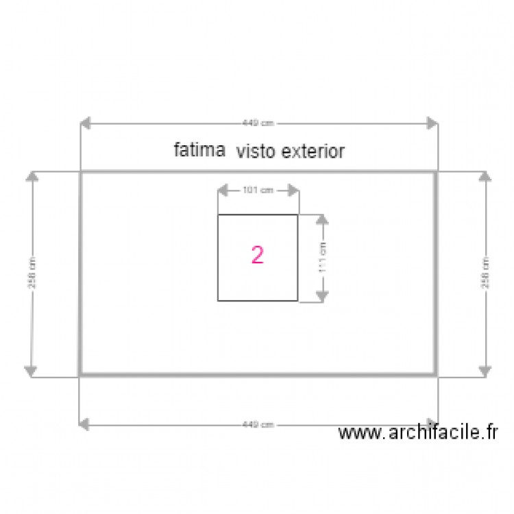 fatima croisillons. Plan de 0 pièce et 0 m2