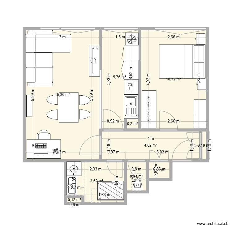plan appartement metz morg. Plan de 0 pièce et 0 m2