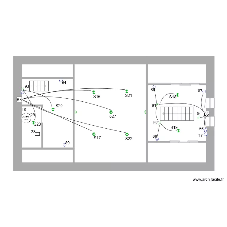 Dejonghe logement 3 2eme Etage. Plan de Dejonghe logement 3 2eme Etage. Plan de