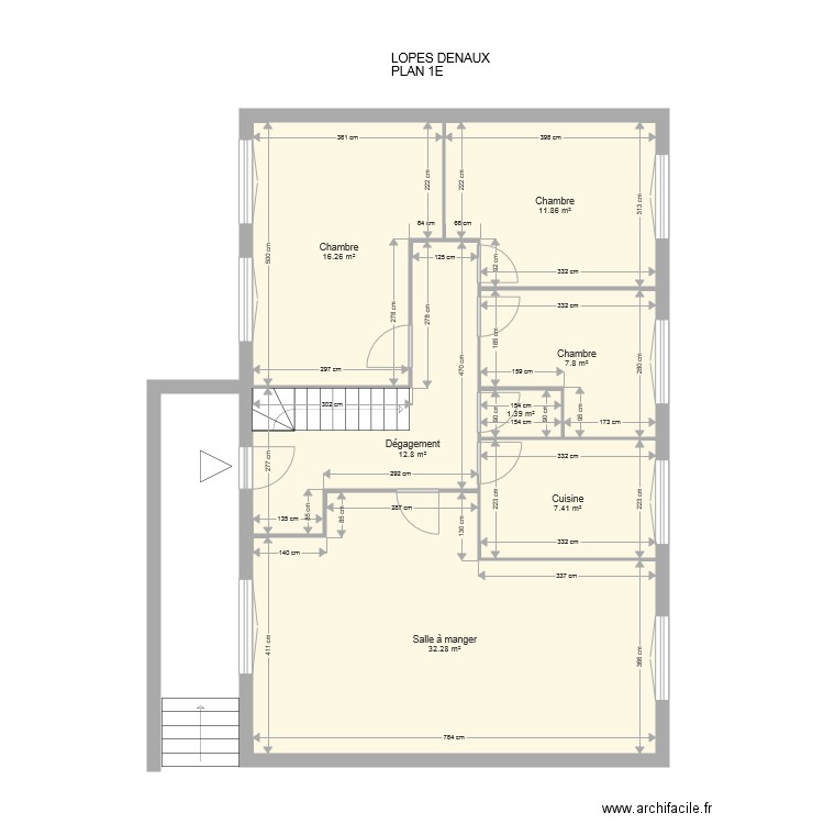 LOPES DENAUX. Plan de 0 pièce et 0 m2