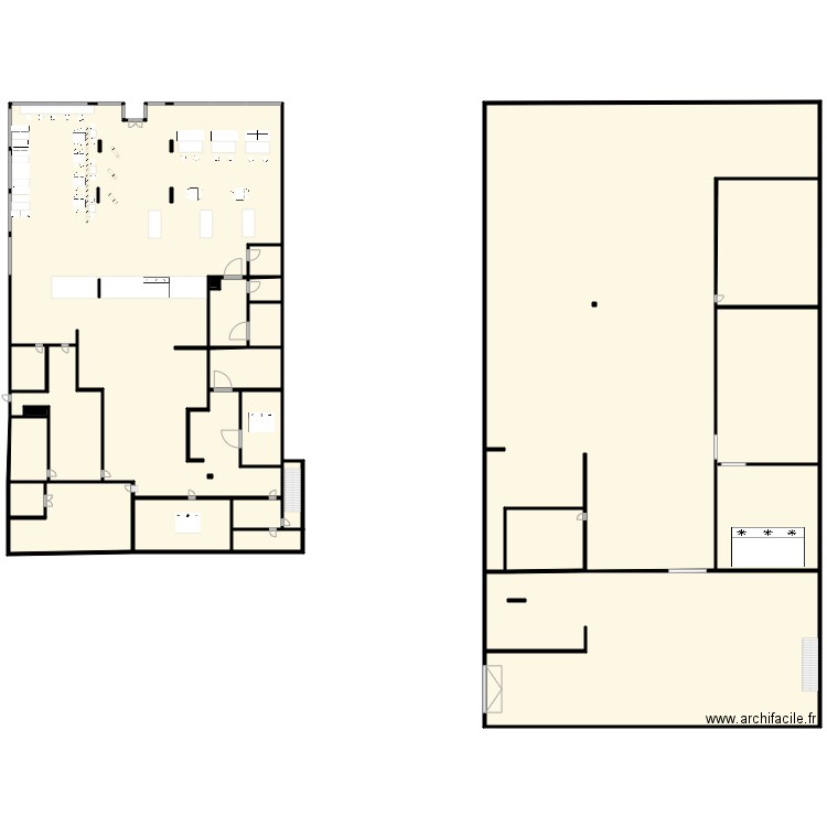 G la dalle. Plan de 0 pièce et 0 m2